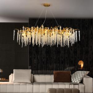 Wholesale G9 Modern Lobby Chandelier Crystal Grand Hospitality Chandeliers Energy Saving from china suppliers