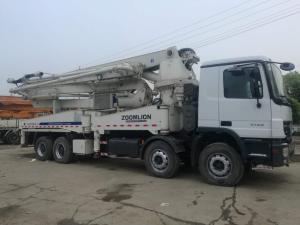 Wholesale 300KW 50m Actros 4141 Concrete Lorry With Pump 2008 Year Large Capacity from china suppliers