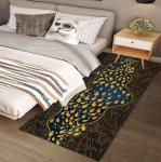 Noble Atmosphere Light Luxury Bedroom Floor Carpets Rectangle Shape