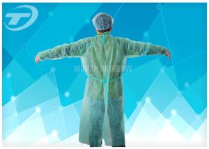 Wholesale Medical Lab Breathable Disposable Scrub Suits Non woven With Shirt Collar Knitted Cuff from china suppliers