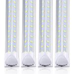 40W 5ft V-Shaped T8 Integrated LED Light Flicker Free 3000k 3500k Very Bright
