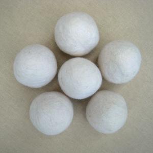 Wholesale good quality Colored Pure Genuine 100% Wool Felt Dryer Ball Nepal Felt Balls from china suppliers