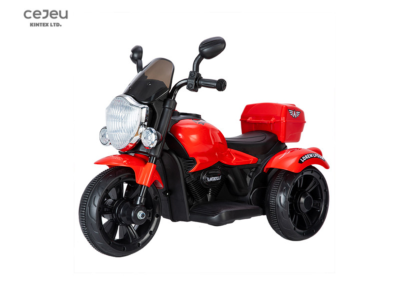 Kids 4V Electric Ride On Motorcycle Vehicle With 3 Wheel Outdoor Play