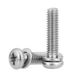 Stainless Steel DIN965 Cross Recessed Stainless Steel Flat Head Machine Screw