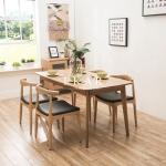 Wood Dining Table Designs 6 Seat Imported Solid Wood Europe Modern Style