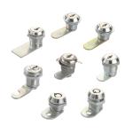 Brass Key Cabinet Box Lock Cam Latch Industrial Chrome Coated