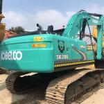 20 Ton Kobelco SK200-8 Excavator Used Kobelco Excavator Ergonomic