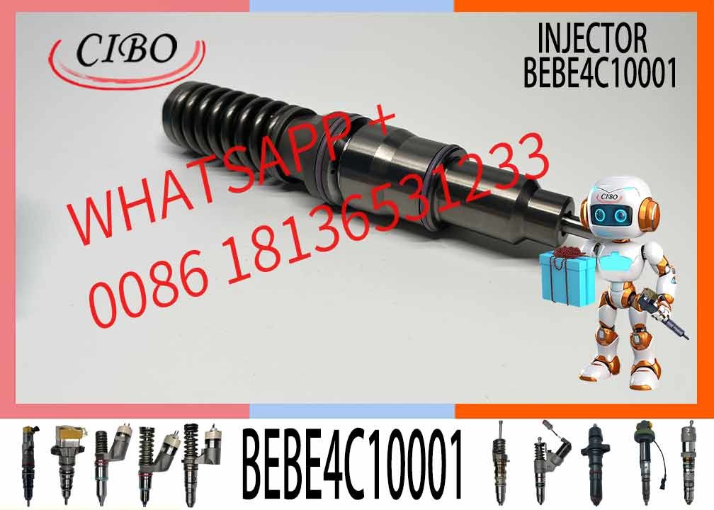 High Quality Excavator Parts BEBE4C10001 diesel Fuel Injector 3803848 21586294 3801439 for Excavator Injector