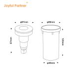IP68 Stainless Steel Pool Lights 316 1W 2W 3W LED Underwater Lamp
