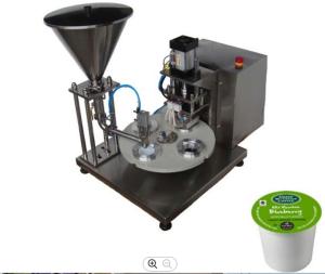 Wholesale Semi Auto 0.5KW Rotary Cup Filling Machine Yogurt Cup Sealing SN-1 from china suppliers