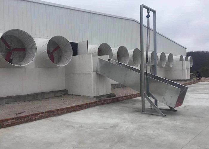 50 Inch 54 Inch Cooling Fan For Poultry Farm 2.0HP With Louver Shutter