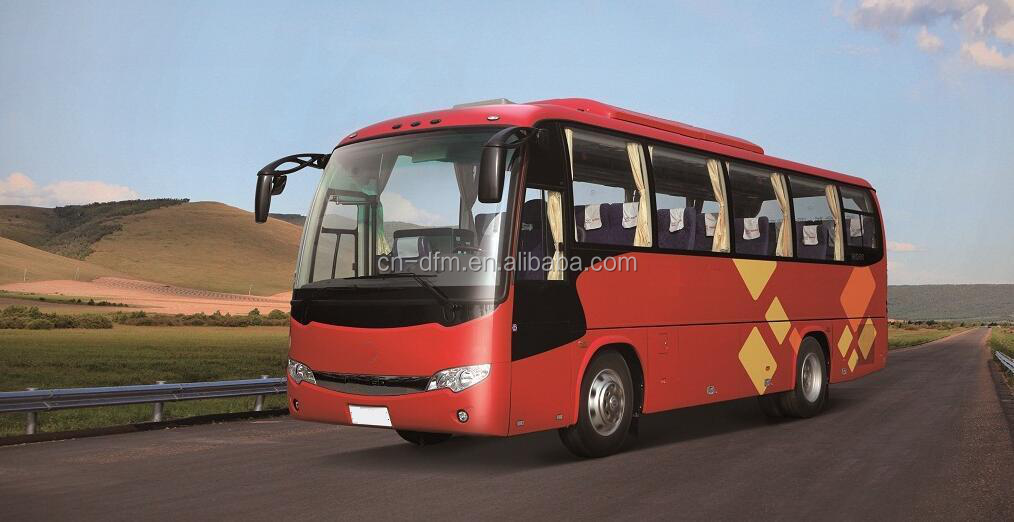 Luxury 32 Seats Higer Bus Diesel Red Used Coach Bus In Dubai 6.494L Displacement Good