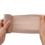 Bleached Unbleached Skin Color Medical High Elastic Bandage Width 5 7.5 10 15cm