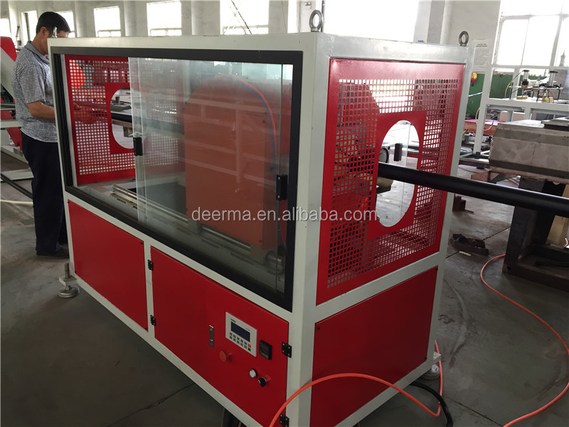 High Productivity HDPE PE PP Pipe Extrusion Production Line /making Machine equipped with GUOMAO Reduction gearbox