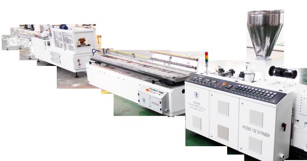 200-300mm PVC Ceiling Wall Panel Plastic Profile Extruder Production Line High