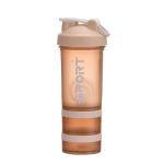Personalised Transparent 700ml Protein Shaker Bottle For Gym