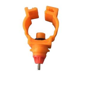 Wholesale 360 Degree Poultry Feeder Drinker Orange Poultry Farm Nipple Drinker from china suppliers