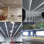 10W Botton Price 24V Dimmable LED Lens Light Strip with Wide Beam Angle for