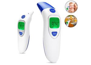 Wholesale Baby Product Clinical Non - Contact Infrared Digital Medical Forehead and Ear Thermometer from china suppliers
