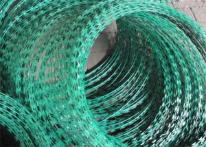 Wholesale 450mm X10m Coil Bto-22 Fence Top Concertina Razor Barbed Wire from china suppliers