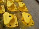 Yellow Mooring Components Marine Single Tee Head Dock Bollard