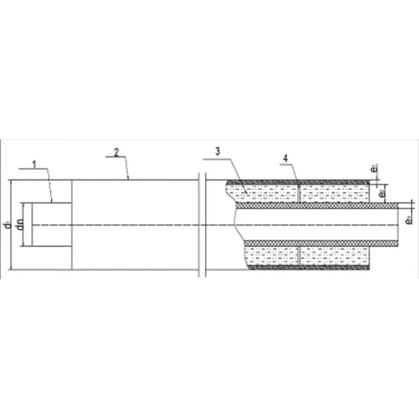 PERT / PEX Polyurethane Foam Insulation Pipe Making Machine