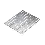 Hygiene 304 316 Perforated Stainless Steel Sheet 0.3mm For Perforated Grill Mesh