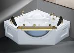 Portable Whirlpool Massage Bathtub 2 people Corner Installation