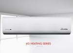 6G Series Cross Flow Heating Door Air Curtain 90-150 cm With Remote Control