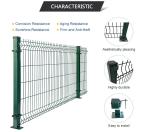 PVC coated Wire Mesh Fencing Panels NYLOFOR 3D Brand