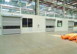 Energy Savings Roll up Industrial High Speed Door Outside High-wind Area