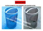 FILTER ELEMENTS FOR MARINE CAN WATER FILTER JIS F7121