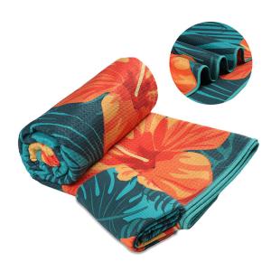 Wholesale Manufactory Printed Microfiber Sand Free Custom Beach Towel Quick Dry For Summer Camping Travel from china suppliers