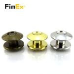 Male and Female Steel Chicago Screws for Leather Decoration in Custom Bronze