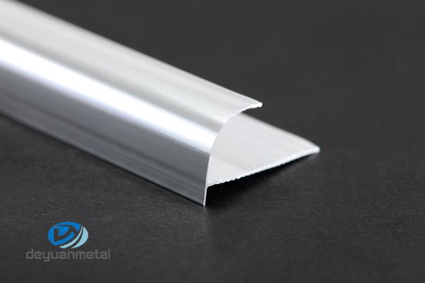 IQNET Aluminum Edge Tile Trim Decorative Quarter Round Wall Corners Shape Bright