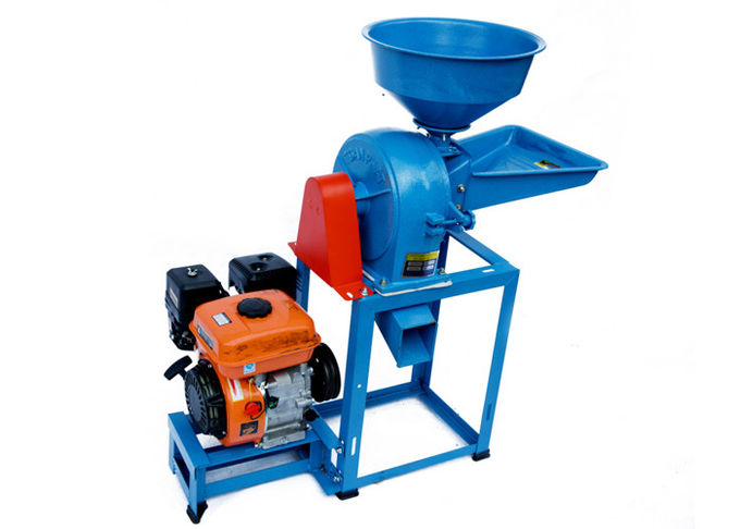Gasoline Engine 320kg/H Corn Mill Grinder 7hp Grinder Milling Machine