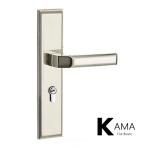 58mm Mortise Door Lock Handle For Bedroom Door Zinc Alloy Material