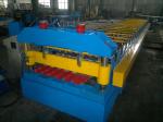 5.5kw Roof Panel Roll Forming Machine With 18 Stations + / - 0.5mm Cutting