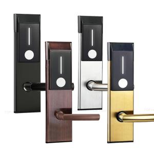 Wholesale Computer Card Hotel Door Lock Smart Electronic Induction Lock Wooden Door Magnetic Card Lock from china suppliers