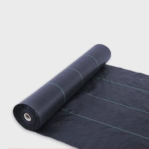 Wholesale Black Woven Mulch For Landscaping Ground Cover Weed Control Fabric In Garden from china suppliers