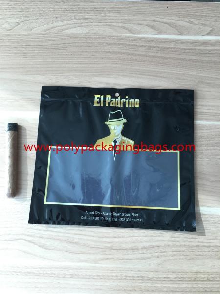 Large - Capacity Cigar Plastic Bags Sponge Humidification System Hold Ten