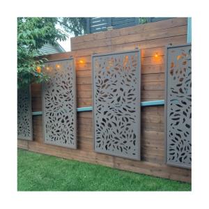 Wholesale Apartment Custom Aluminum Privacy Fence Security Rust Resistant from china suppliers