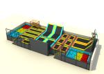 Indoor Trampoline Place / Trampoline Amusement Park CE ISO TUV SGS Certificates