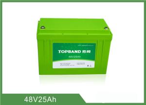 Wholesale Lifepo4 Motorcycle Battery 48V 25Ah , Lithium Deep Cycle Battery TB4825F-M120A from china suppliers