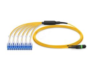 Wholesale 8-24 Fibers Lszh Fiber Optic Cable , Elite Optical Breakout Cable from china suppliers