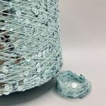55% Cotton 45% Polyester Sequin Yarn Colorful Glitter Yarn For Bag Clothing