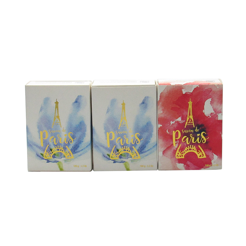 Custom Waterproof Paper Window Packaging Box For Soap