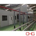 Carbon Steel Sheet Powder Coating Line Automatic With Robot Polish Equipment