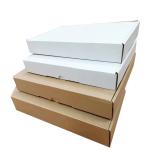 Kraft Corrugated Foldable Paper Box , Stuff W9 Strengthen Ecommerce Cardboard