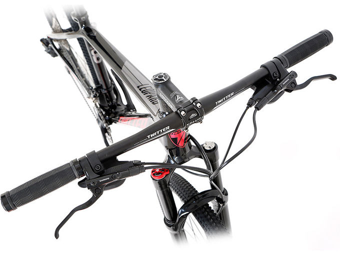 Twitter Carbon Fiber Mountain Bike With ISO9001 Certification